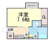 ホーミー六甲の間取り画像