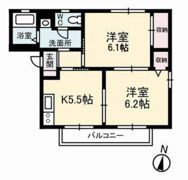 サンライズフジ A棟の間取り画像