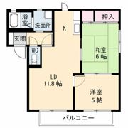 エクシード・ロジュマン B棟の間取り画像
