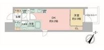 セレニテ神戸駅前アリエの間取り画像