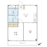 アルファ武蔵野2・3の間取り画像