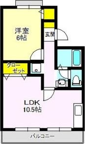 吉井レジデンスの間取り画像