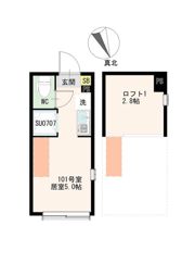 ブルーレースアゲートの間取り画像