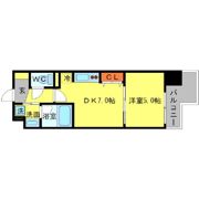 BRAVI南堀江の間取り画像