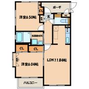 高峰ポロニアの間取り画像