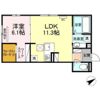 ジラソーレ中店の間取り画像