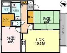 セジュール嘉平 W棟の間取り画像