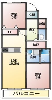 グレンツェンの間取り画像