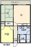 ハイツくるみMの間取り画像