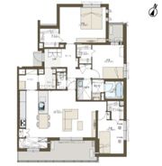 La casa Ashiyagawa Baseの間取り画像
