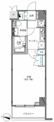 センチュリー三鷹井口弐番館の間取り画像
