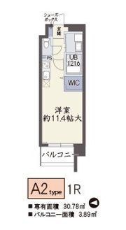 カーサ天神の間取り画像