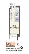 カーサ天神の間取り画像
