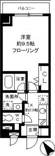 ファインクレスト上目黒の間取り画像