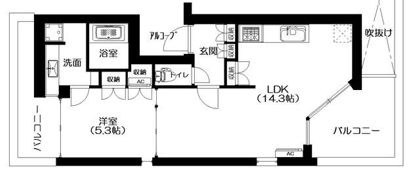 Hill Terrace J3の間取り画像