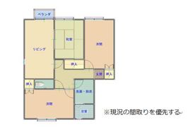 ソフィア西谷A棟の間取り画像