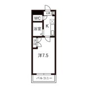 コモードカルム河原町の間取り画像