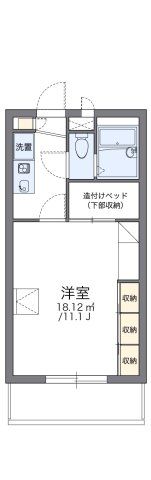 レオパレスアステラスの間取り画像