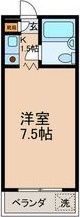 マンション逢坂の間取り画像