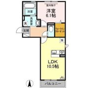 グロリア A棟の間取り画像