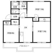 メナーハイツ藍の間取り画像