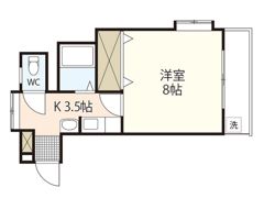 コーポ船田の間取り画像