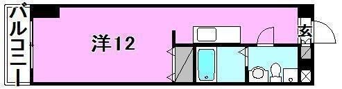 カローラ東雲の間取り画像