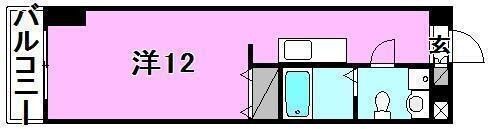 カローラ東雲の間取り画像
