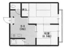 西村マンションの間取り画像