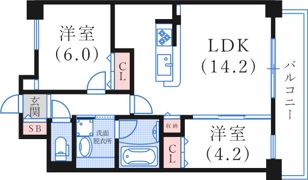 ラ フィエスタ新神戸の間取り画像