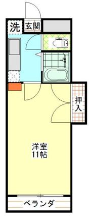 コーポレーション栄町の間取り画像