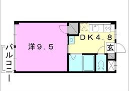 ポパイハイツの間取り画像