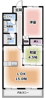 サニーコート暁の間取り画像