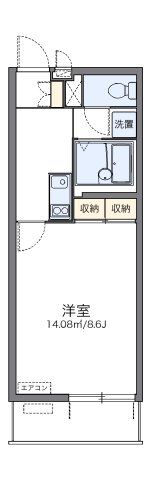レオネクストアロマルカネハイツの間取り画像