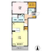 アルテシア 雅 Ⅱの間取り画像