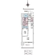 スプランディッド大阪EASTの間取り画像