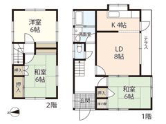 田部邸の間取り画像