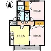 セジュール新市 B棟の間取り画像