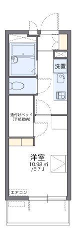 レオパレスHIROの間取り画像