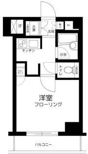 ルーブル中延弐番館の間取り画像