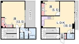 佳山ビルの間取り画像