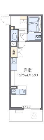レオネクストVegaの間取り画像
