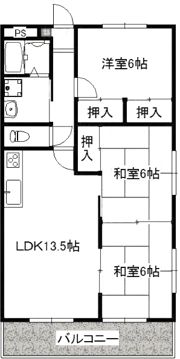 グランステイツ松茂の間取り画像