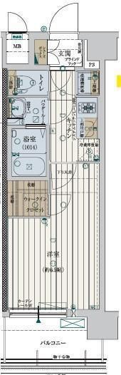 ファーストフィオーレ塚本リベルテの間取り画像