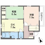 シャーメゾン新谷の間取り画像
