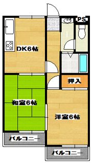 ドーミック帯山の間取り画像