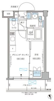 パークアクシス文京本郷の間取り画像