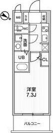 LaDouceur西天満の間取り画像