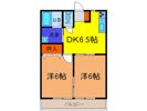 愛日ハイツ吹田の間取り画像