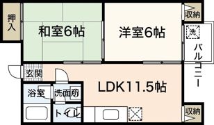 JSビル美鈴園の間取り画像